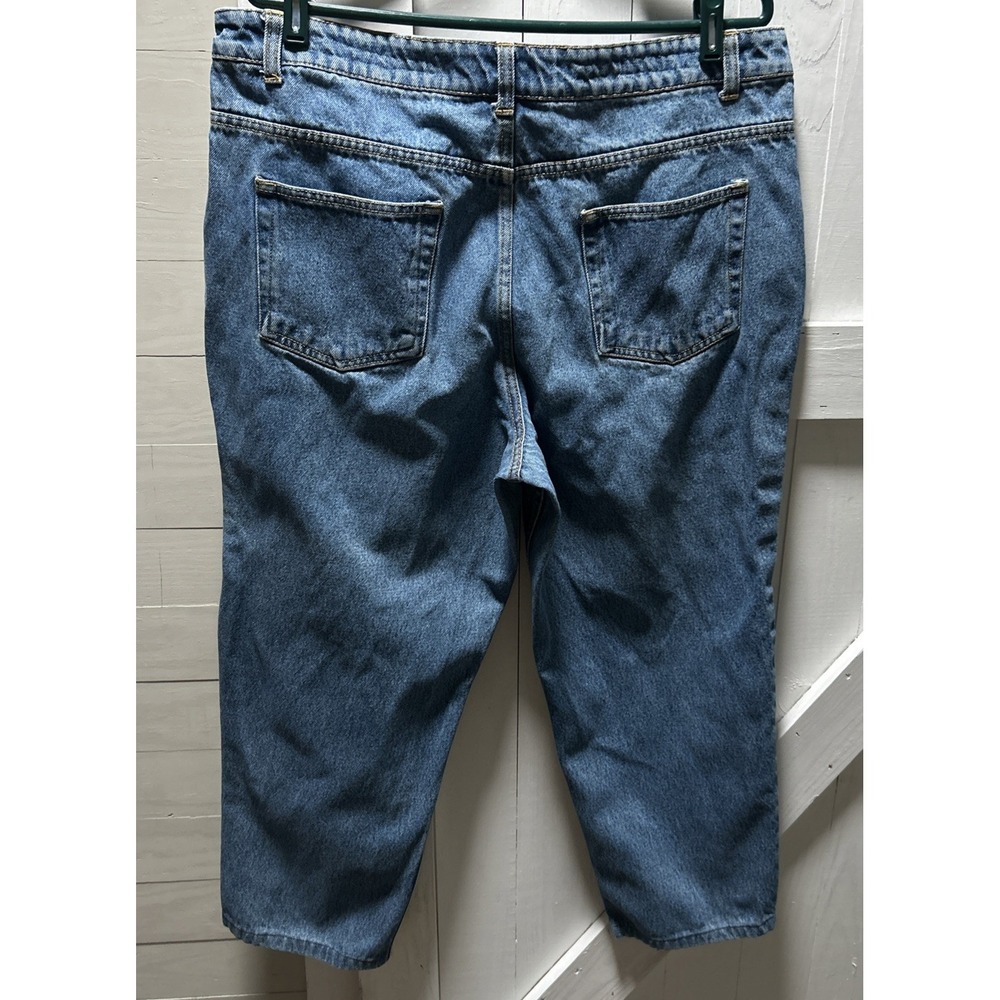 Route 66 Jeans Women 18S Blue Relaxed High Rise Straight Leg 100% Cotton Denim - Picture 2 of 9